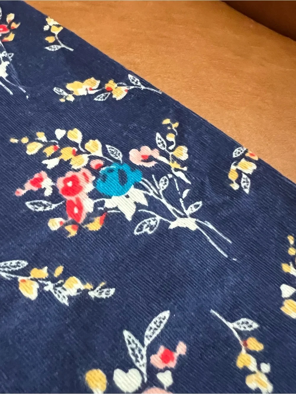 Baby Gap Toddler Girls Sz 3Y Navy Floral Print Pants Bottoms